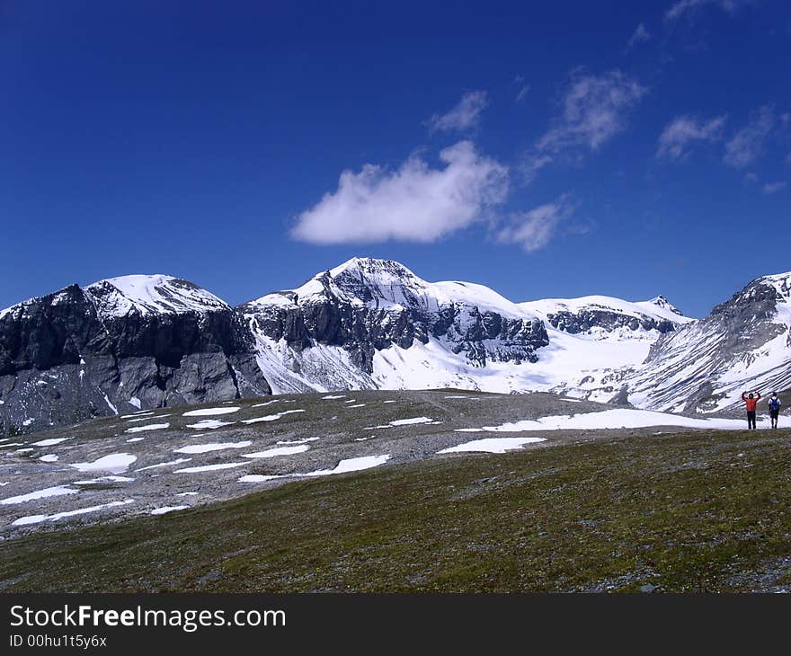 Mountain range in the eastern part of Switzerland. Mountain range in the eastern part of Switzerland