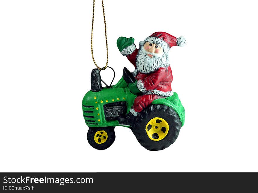 Santa Tractor