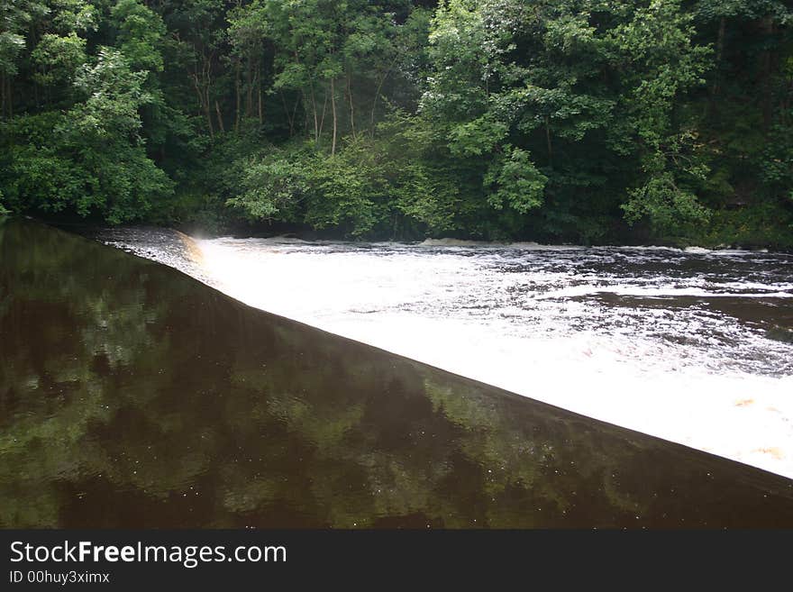 New Lanark Cascade and mill