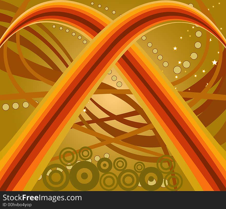 Abstract art design background - illustration. Abstract art design background - illustration