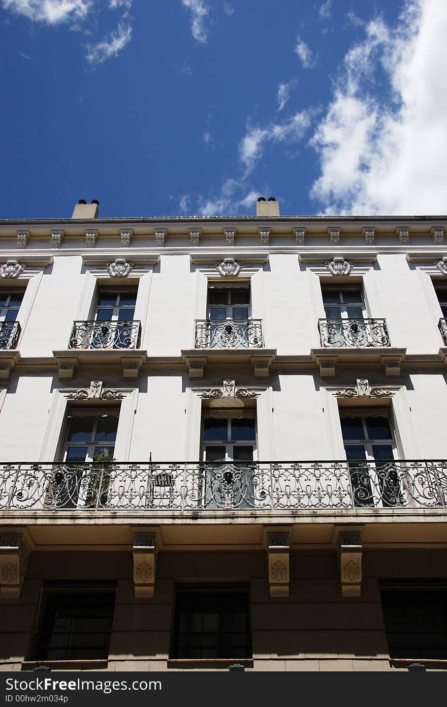 Old apartment complex, Antibe, France