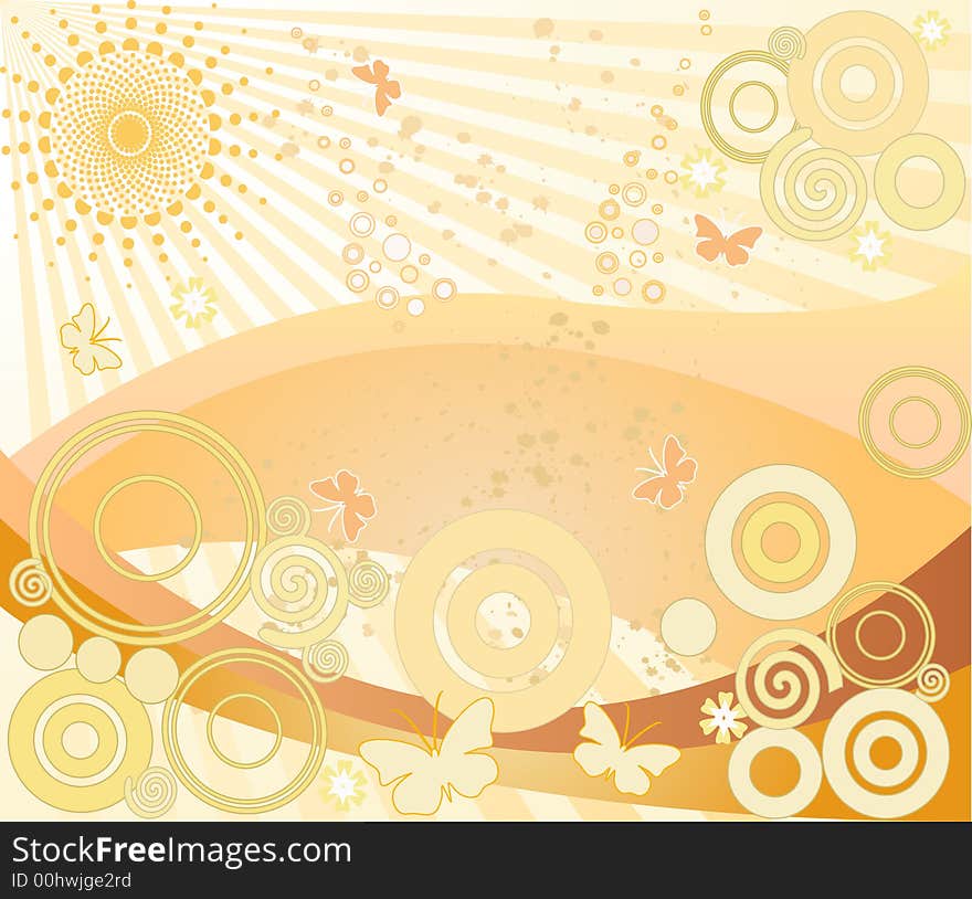 Abstract art design vector illustration. Abstract art design vector illustration