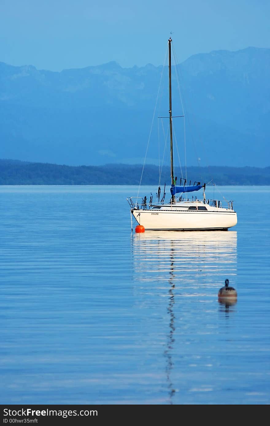 Shot of boats at a silent evening. Shot of boats at a silent evening.