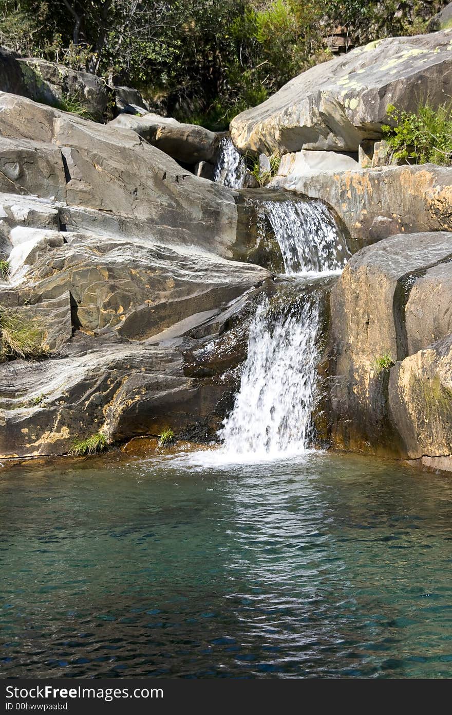 Water of drave in Portugal