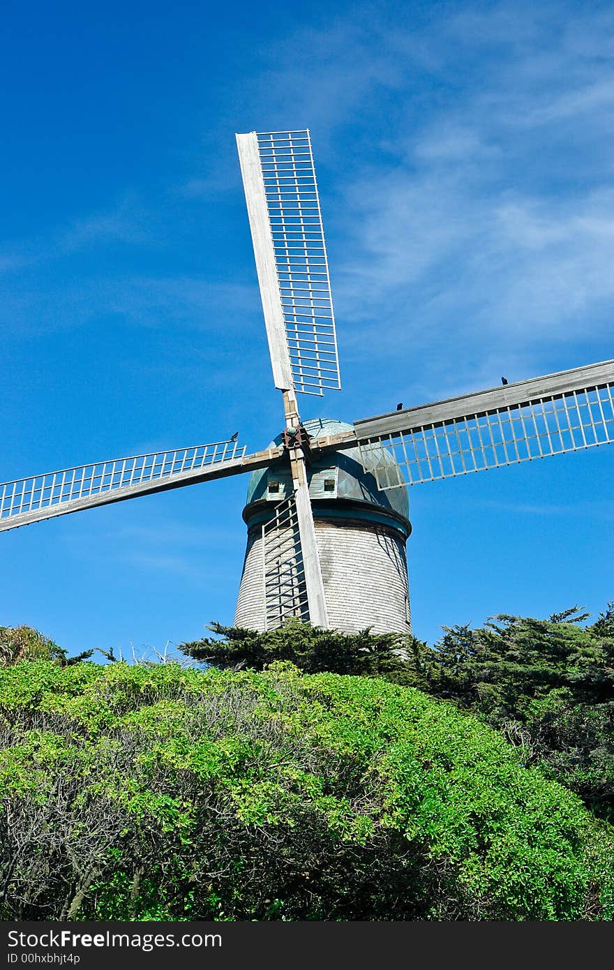 Mill in Golden Gate Park San Francisco