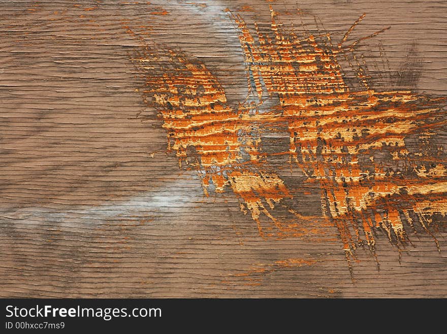 Scratches On Wood