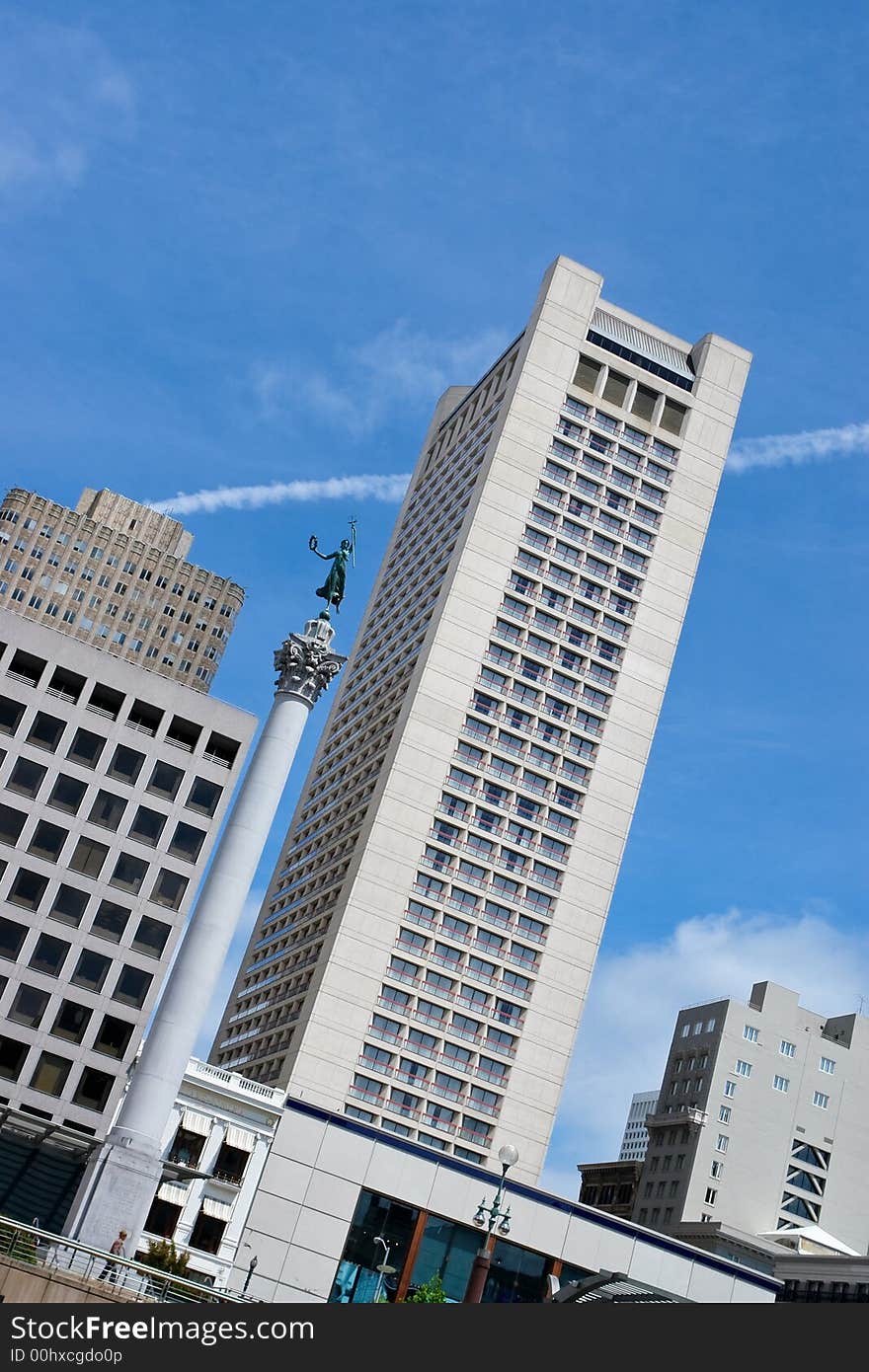 Modern buildings in San Francisco