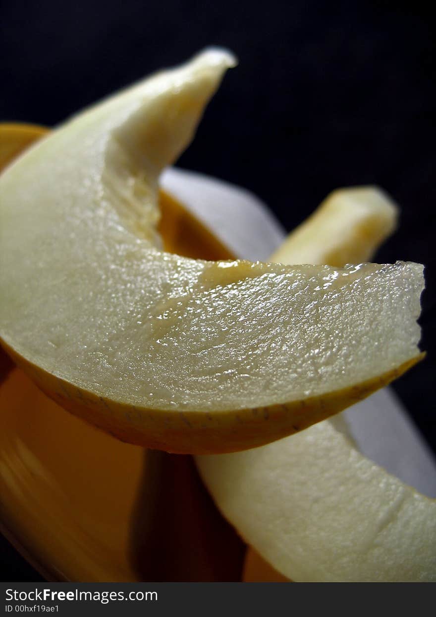 Slices of sweet melon