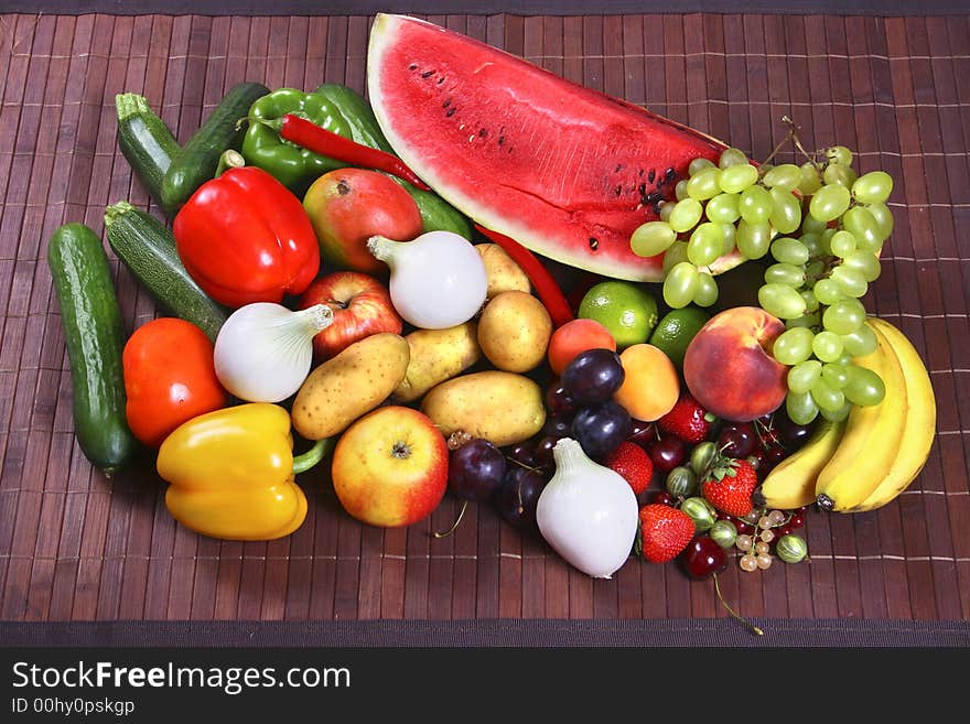 Vegetables And Fruits