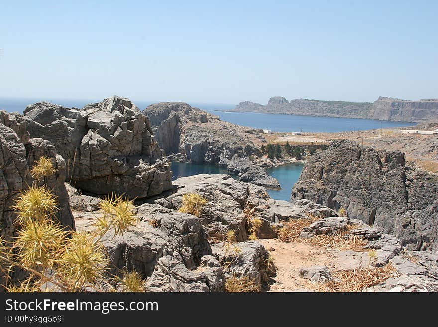 Rocky Cliffs, Greece