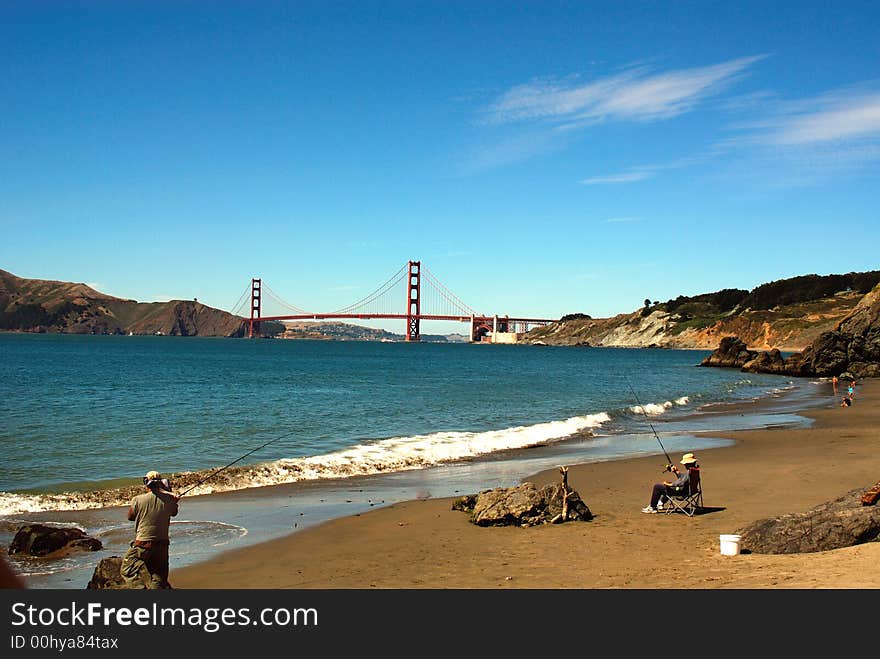 Fishermen at City Beach