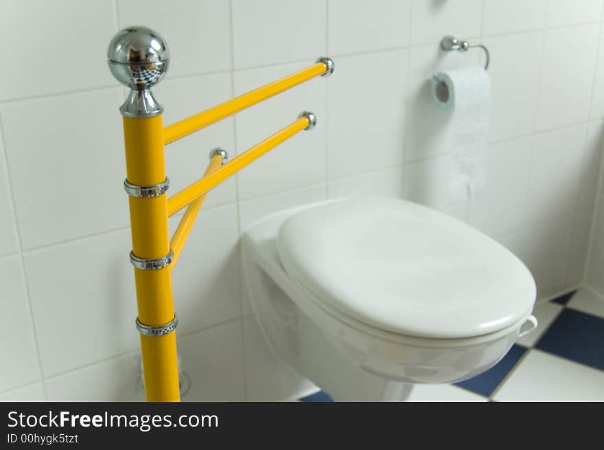 Toilet in my new bathroom