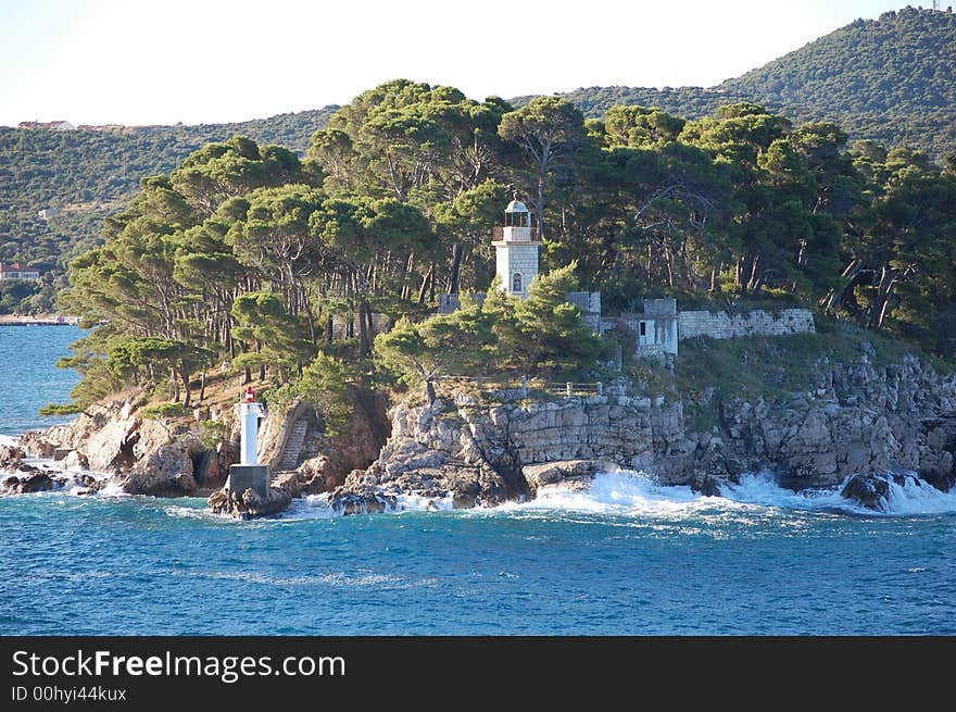 Light house Dubrovnik Croatia