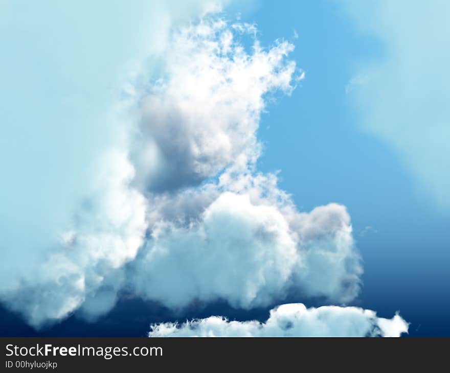 An image of some natural clouds floating high in the sky, a good image for a background. An image of some natural clouds floating high in the sky, a good image for a background.