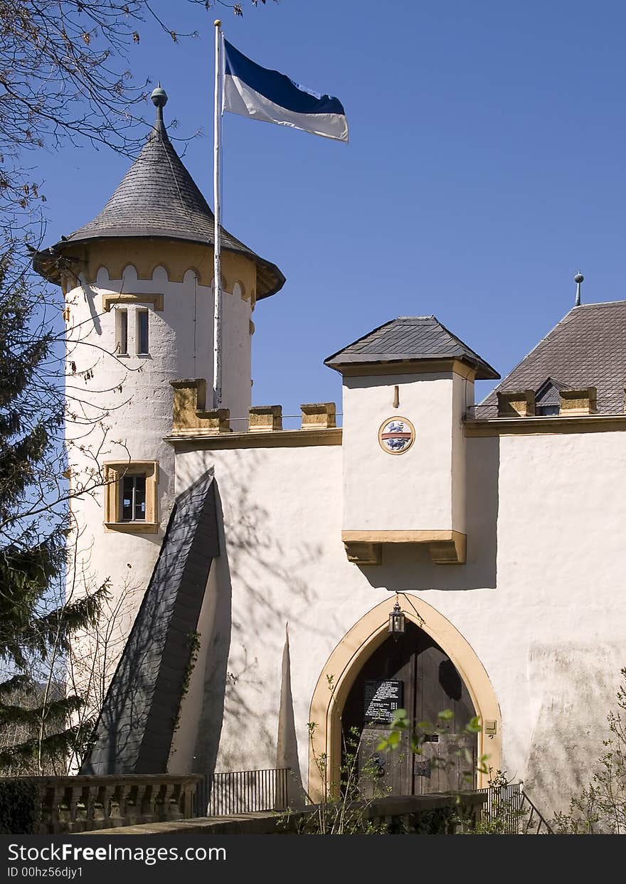 Greifenstein Castle in Bavaria home of Graf Stauffenberg. Greifenstein Castle in Bavaria home of Graf Stauffenberg