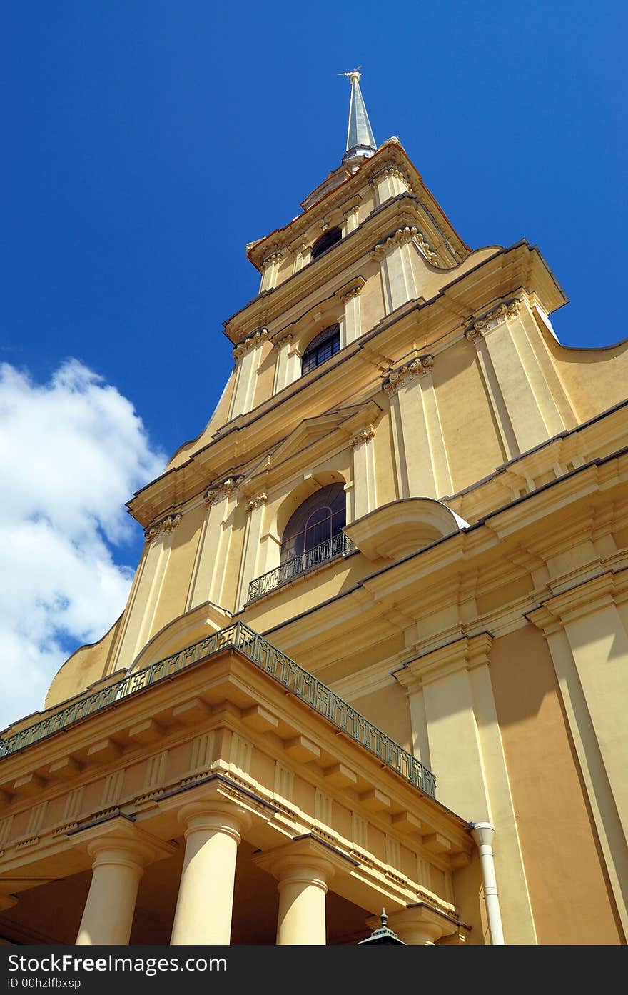 Columns of an old cathedral