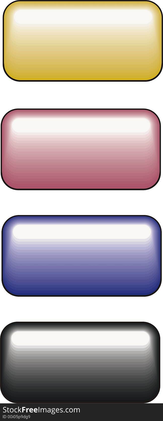 Icons for registration of system buttons