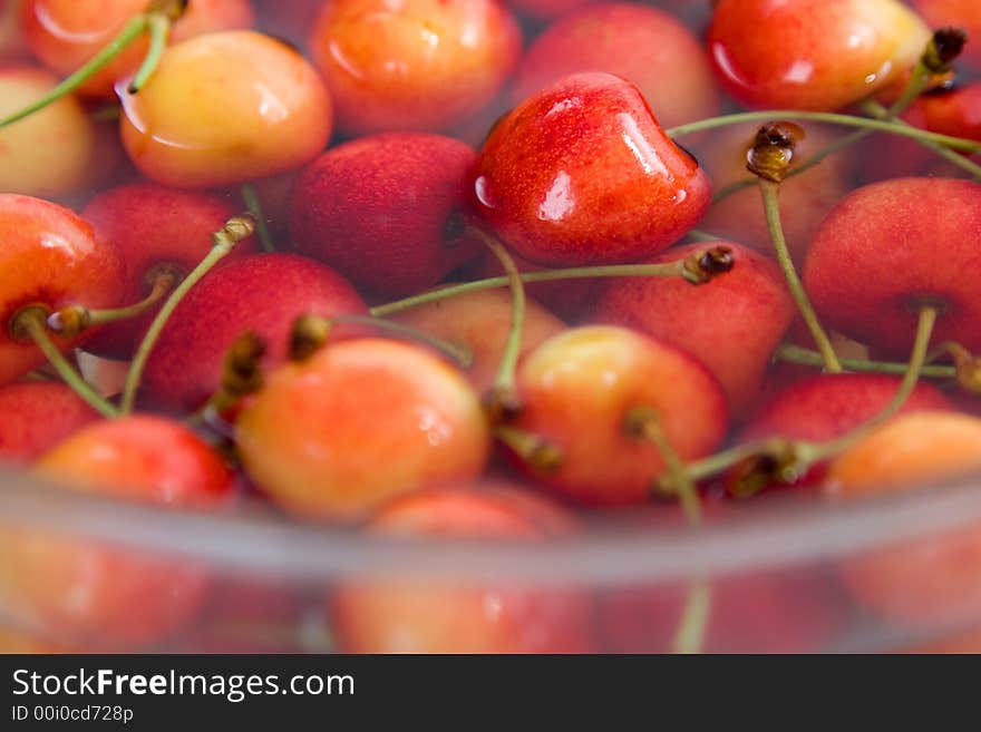 Cherries In Water