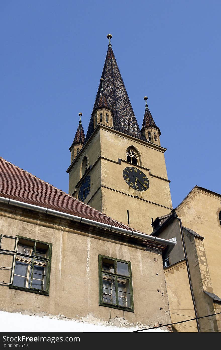 Tower of a catholic church