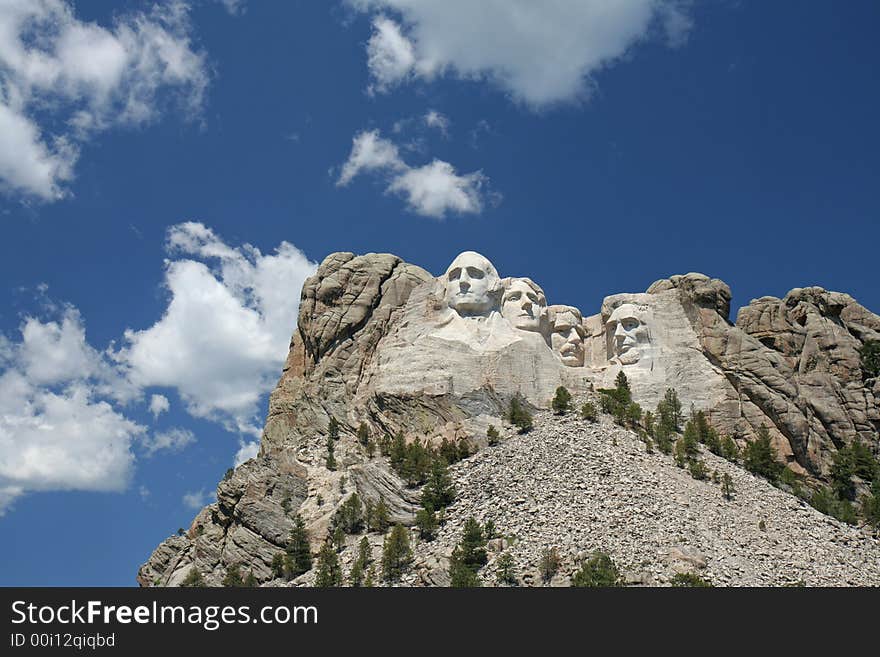 Mount Rushmore in South Dakota