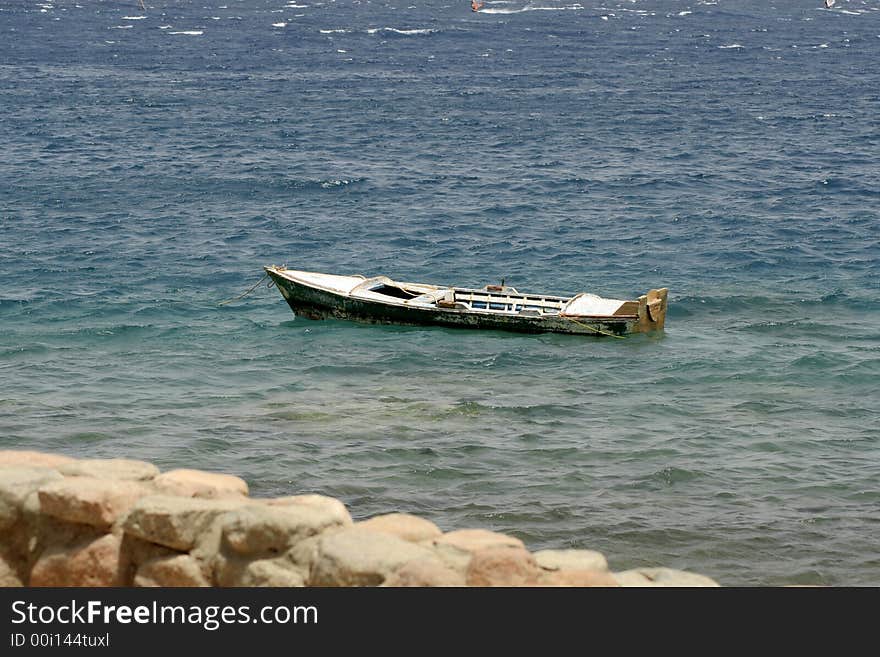 Boat, red sea, sinai