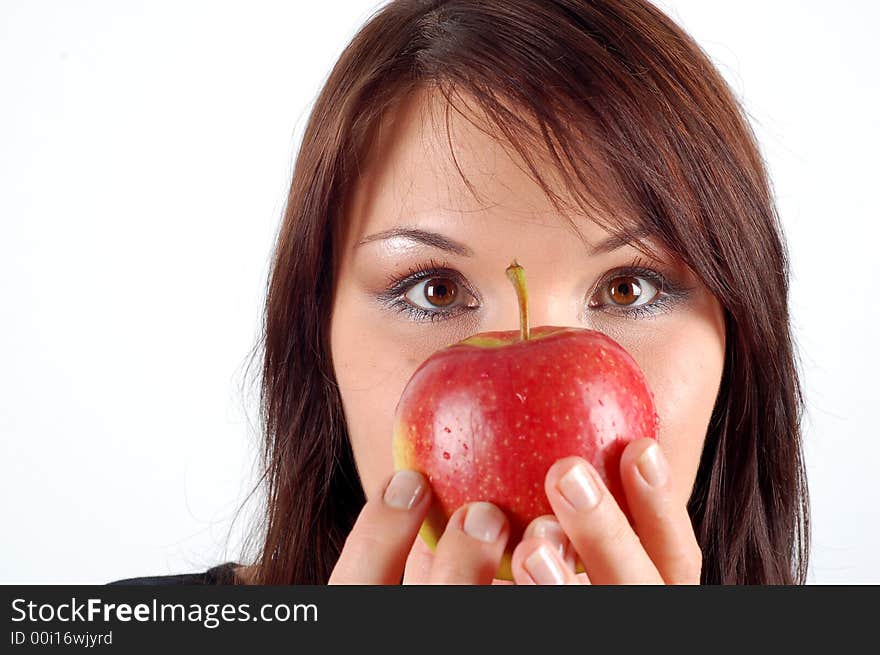 Woman With Apple