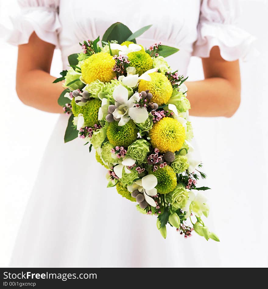 Bride and Bouquet-2