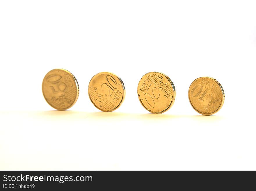 Euro coins