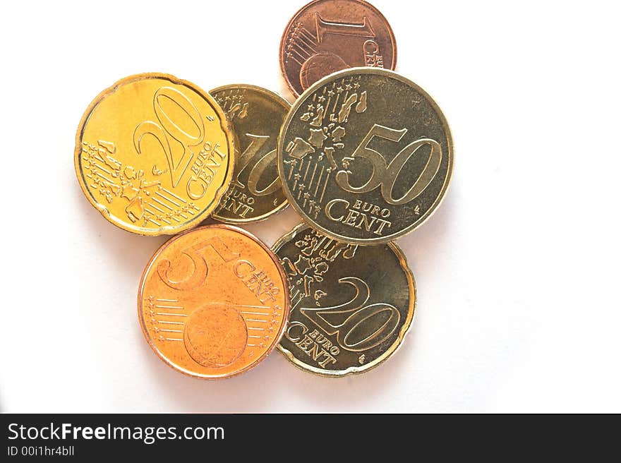 Euro coins