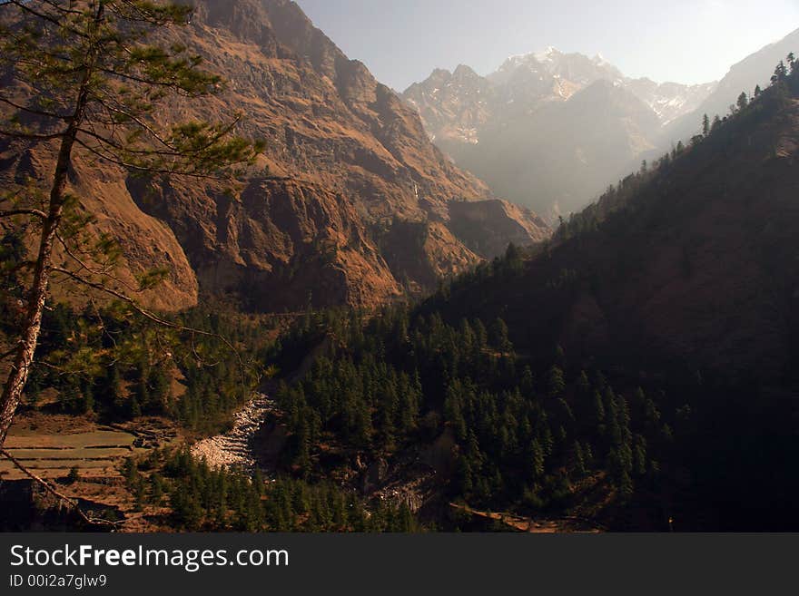 Himalaya View of the Annapurna