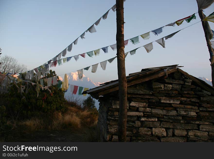 Himalaya Trekking in the Annapurna Region. Himalaya Trekking in the Annapurna Region