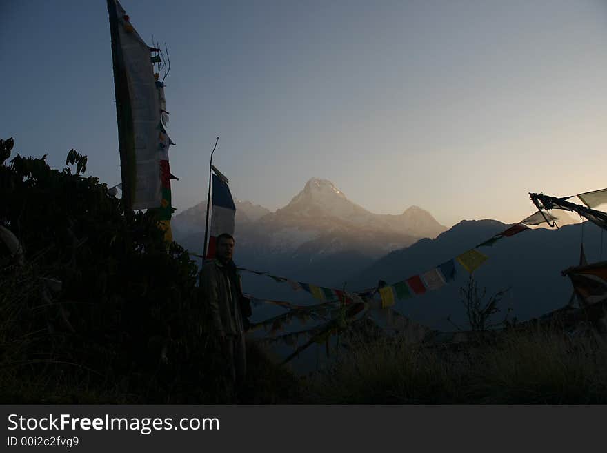 Himalaya Trekking in the Annapurna Region. Himalaya Trekking in the Annapurna Region