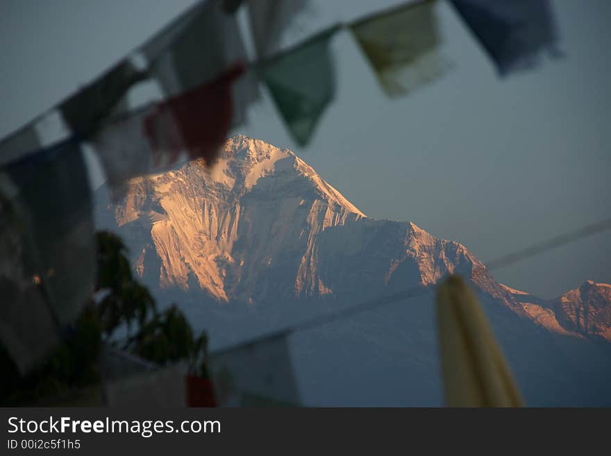 Himalaya Trekking in the Annapurna Region. Himalaya Trekking in the Annapurna Region