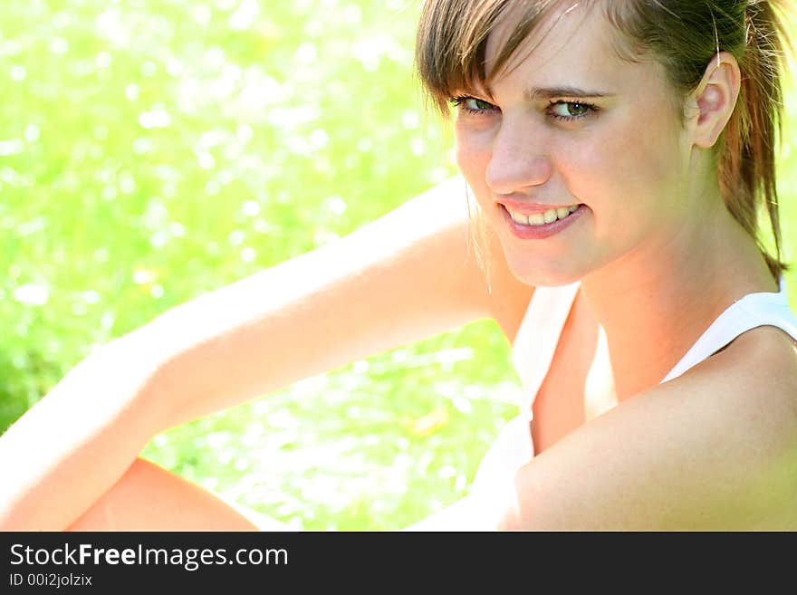 Young woman outdoors