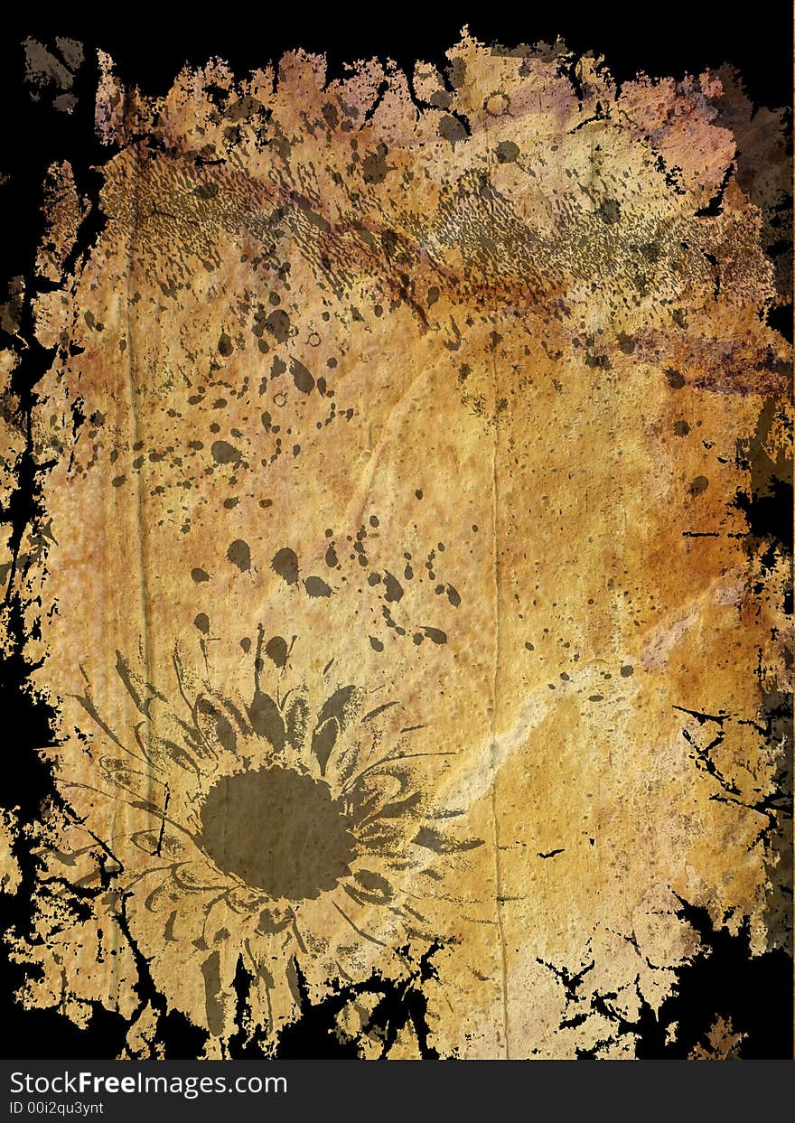 Dark and dirty grunge style background