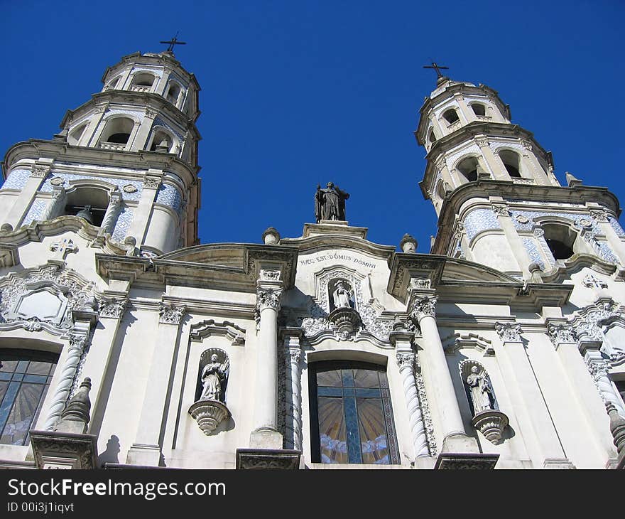 Church in San Martin, Buenos Aires, Argentina