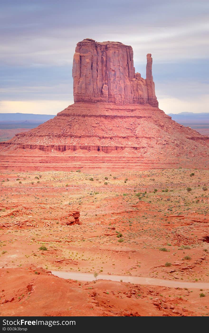 Moument valley butte