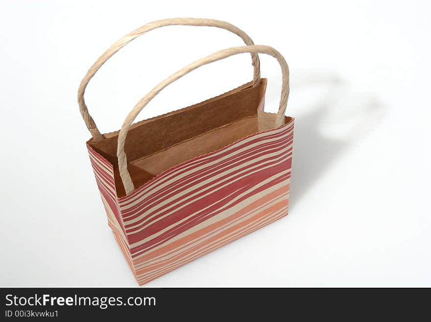 Red paper bag