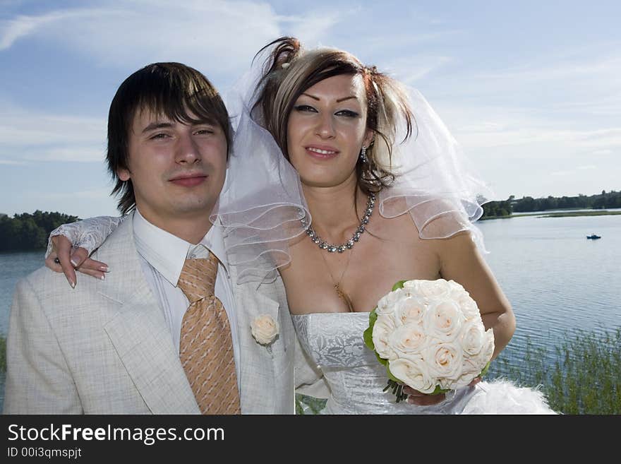 Bride and groom