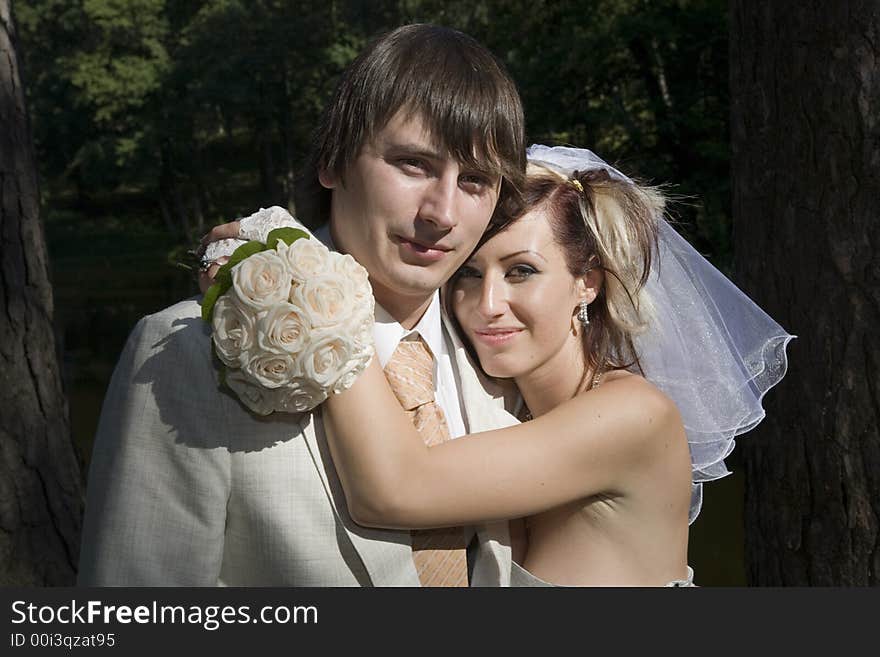 Bride and groom