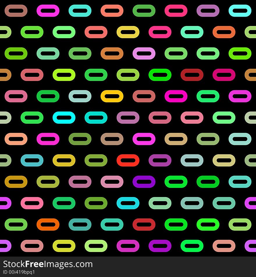 Background with oval elements