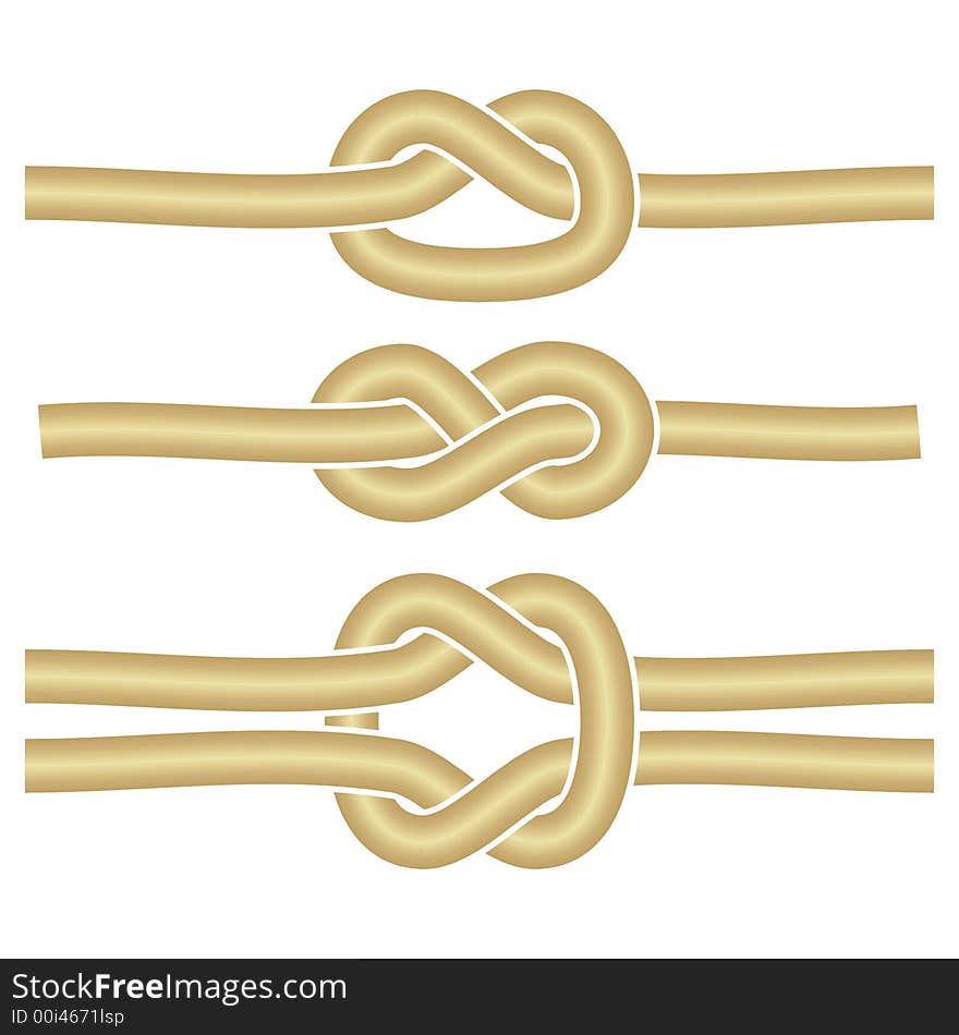 3 different knots