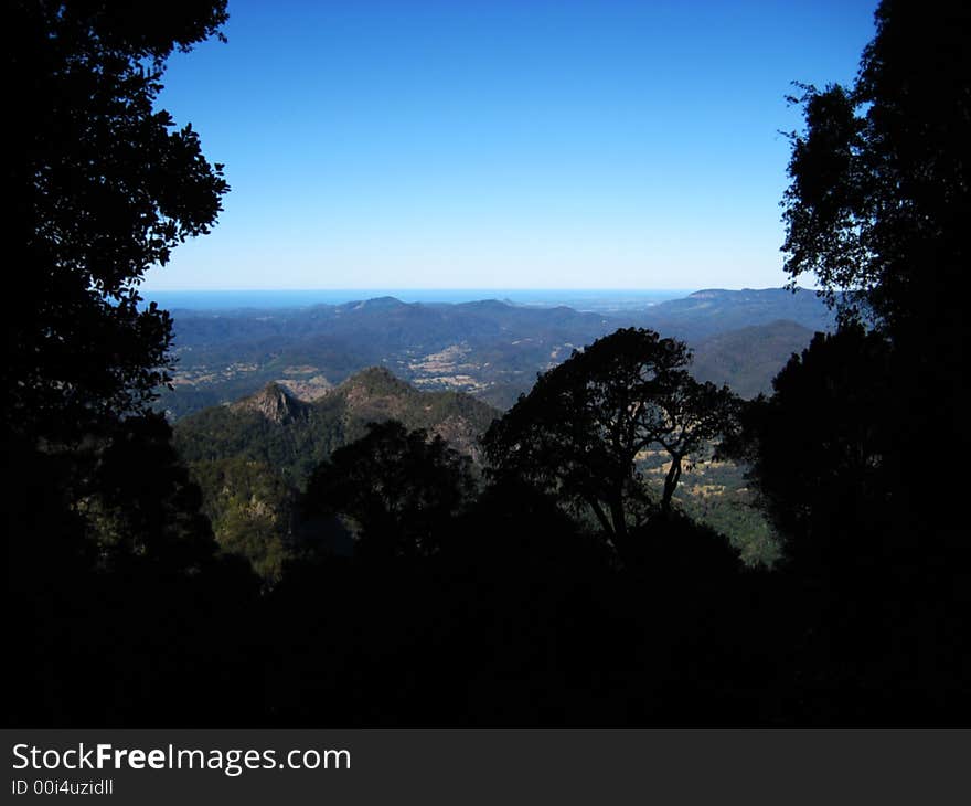 View from Mount Warning