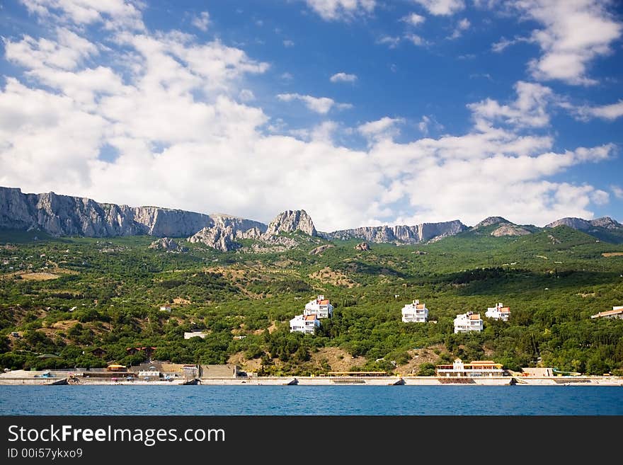 Crimea,cottages