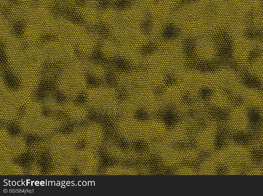 Green pattern of lizard skin shapes