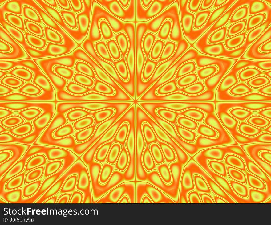 Yellow abstract background. Computer generated. Yellow abstract background. Computer generated.