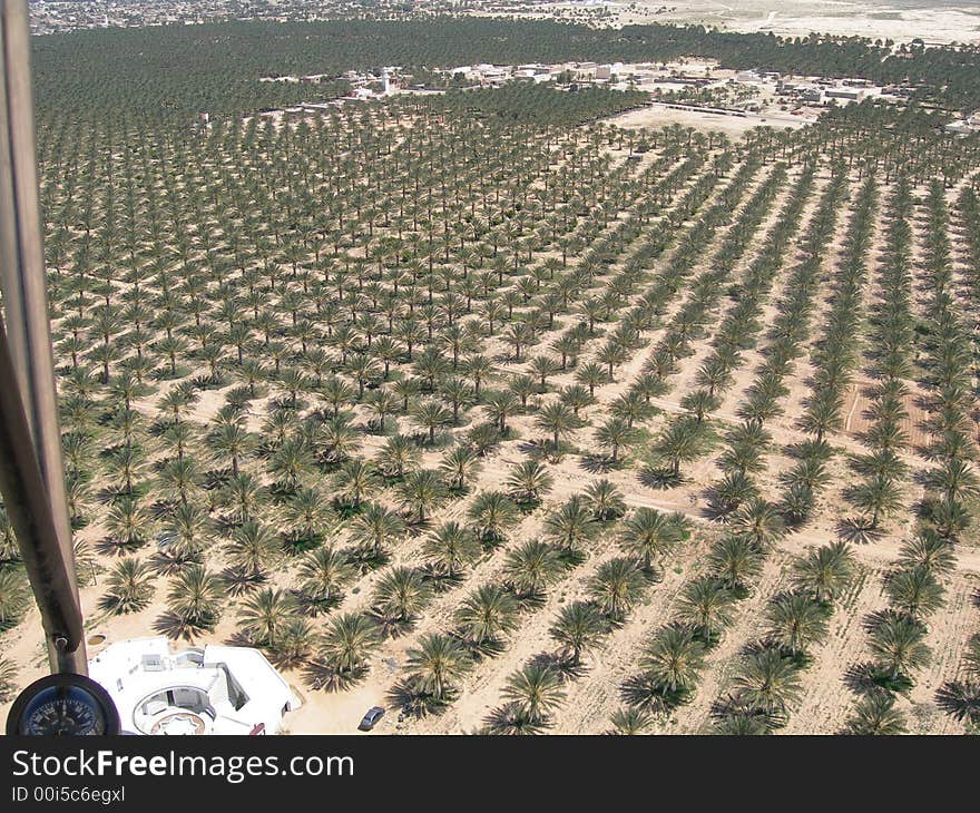 Air photo from tunisia