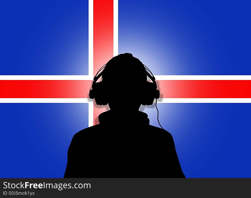 Illustration of a person wearing headphones in-front of the flag of Iceland.
uses:
Music related
Interpretation
Learning the language. Illustration of a person wearing headphones in-front of the flag of Iceland.
uses:
Music related
Interpretation
Learning the language