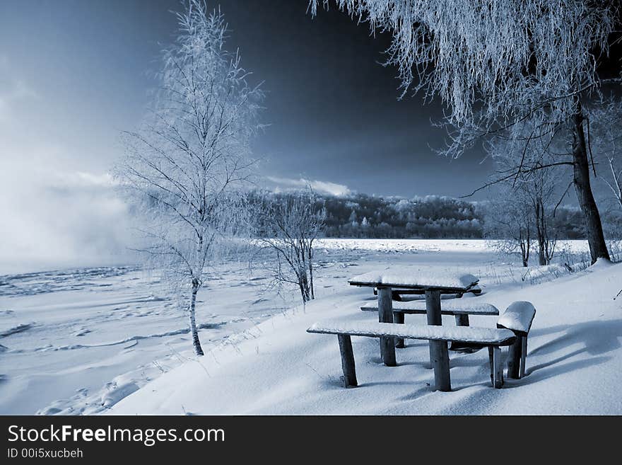 Little Table And Bench