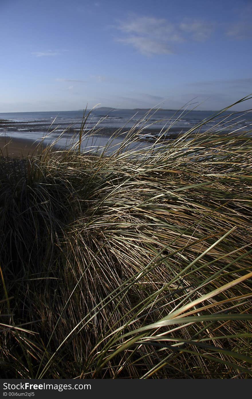 A winters beach in ireland. A winters beach in ireland